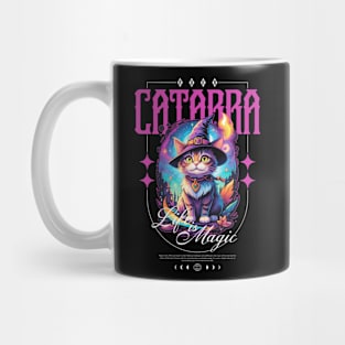 Abracatabra Cat with Witch Hat Mug